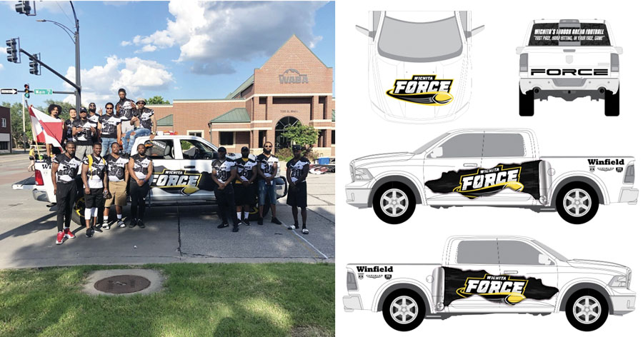 Sports Team Trailer Wrap