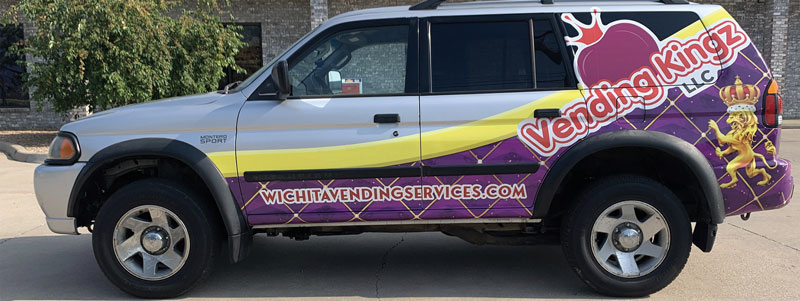 Vending Machine Full Wrap