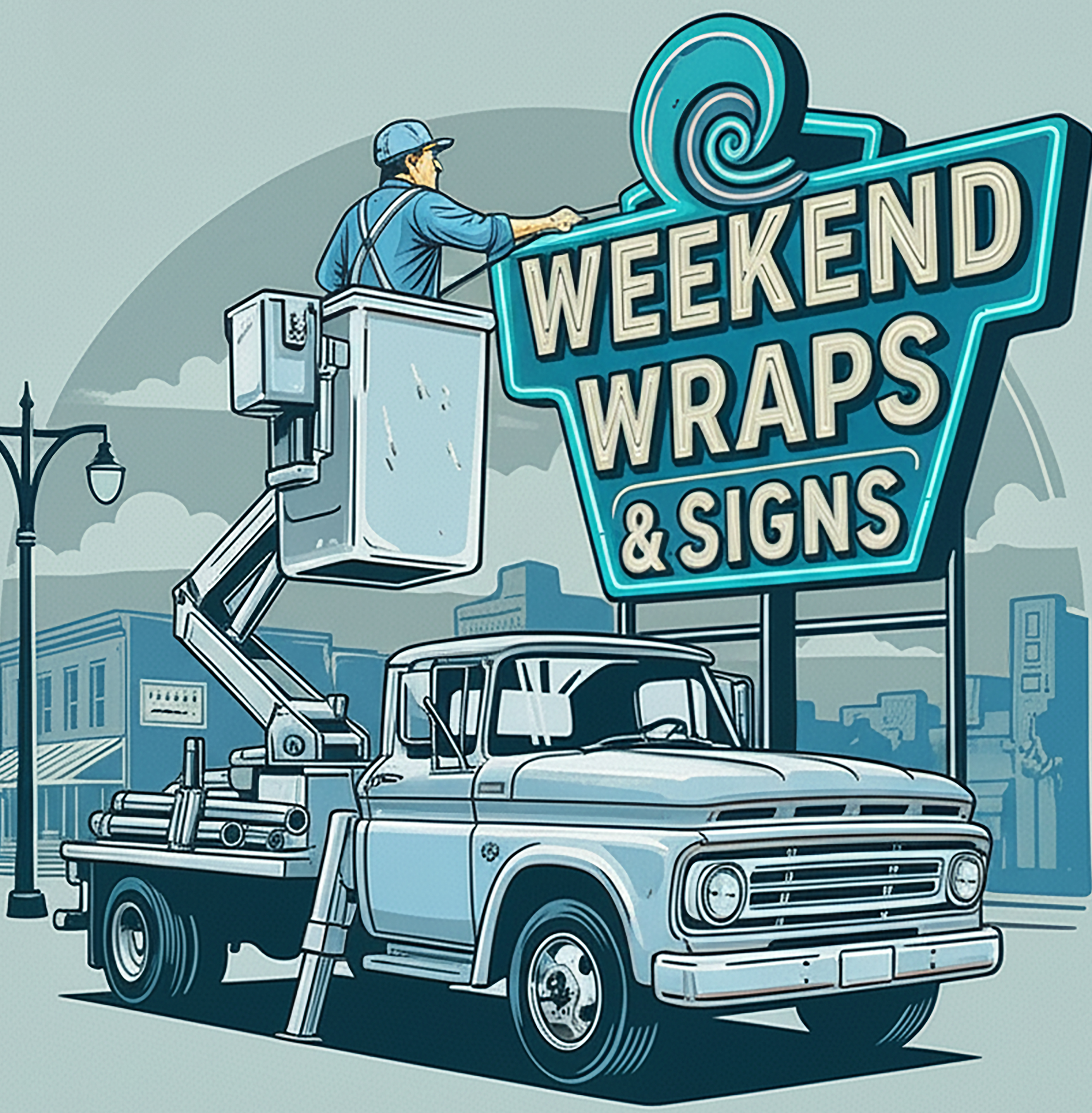 Weekend Wraps & Signs Logo